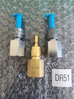 🆕️ SWAGELOK B-QC4-S-4PF BRASS QC4 KIT *WARRANTY+ 🇺🇸 SHIPPED* 