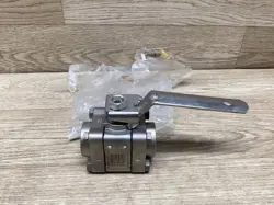 NEW SWAGELOK CF3M 1000 PSIG. HI-TEMP BALL VALVE 1” SS-T65MF16 #94B7PR3*QC