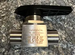 “BRAND NEW” SWAGELOK SS-45F8 STAINLESS STEEL BALL VALVE