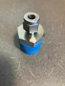 SWAGELOK SS 3/4” MNPT X 1/4”  TUBE UNION.  STRAIGHT FITTING