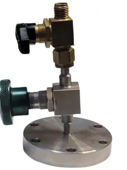 CONFLAT NW/KF40 SMC SOLENOID VALVE WITH SWAGELOK N708