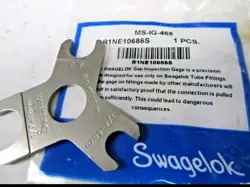  9 PIECE BUNDLE.NEW  SWAGELOK MS-IG-468 GAP INSPECTION GAGE. 8 PIECE BUNDLE 