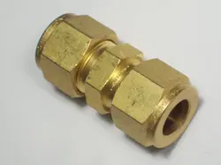1 - SWAGELOK BRASS UNION FITTING, 1/2