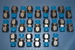 TOTAL OF 24 - FREE SHIPPING, SWAGELOK STAINLESS STEEL 1/2