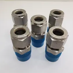 5 SWAGELOK SS-810-1-8 STAINLESS STEEL TUBE FITTINGS 1/2