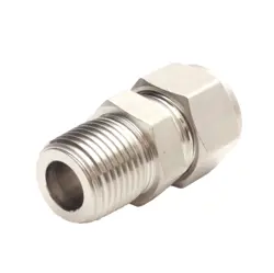 SWAGELOK SS-1010-1-8 PNEUMATIC CONNECTOR, 1/2IN NPT MALE TO 5/8IN TUBE