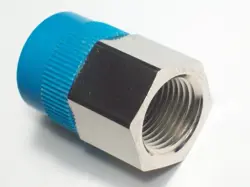 1 - SWAGELOK PLATED BRASS REDUCING BUSHING, 3/4