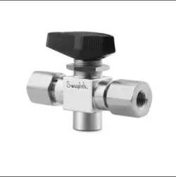 SWAGELOK SS-H83XPF4 SS 3-PIECE HIGH PRESSURE 3-WAY BALL VALVE FNSP
