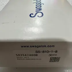 SS-810-1-8 STAINLESS STEEL