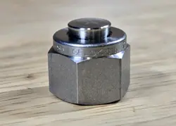 SWAGELOK SS-600-P STAINLESS STEEL PLUG FOR 3/8