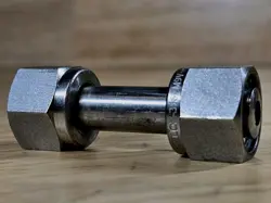 SWAGELOK TUBE FITTING STRAIGHT UNION ADAPTER 1/2