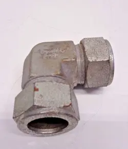 SWAGELOK STEEL ELBOW FITTING