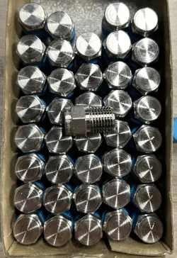 LOT OF 40 SWAGELOK SS 316 PIPE FITTINGS NEW STOCK 1/4