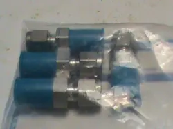 LOT OF 2 SWAGELOK SS-4-VCR-6-400, 1/4 IN. VCR X 1/4 IN. TUBE FITTING