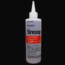 SNOOP LIQUID LEAK DETECTOR FLUID, 8OZ (236ML) BOTTLE 340LL9 BY SWAGELOK