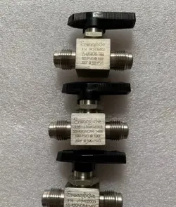 USED SWAGELOK SS-42GVCR4-1466  1/4VCR BALL VALVE TESTED #VQT2 CH✅