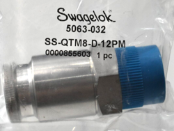 SWAGELOK SS-QTM8-D-12PM STAINLESS STEEL QUICK CONNECT STEM W/ VALVE 3/4 MALE NPT