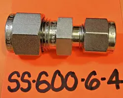 SS-600-6-4 SWAGELOK SST REDUCING UNION, 3/8