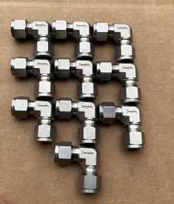 LOT OF 10:  SWAGELOK  3/8