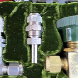 8 PIECE ~ NUPRO SWAGELOK CHECK VALVE KIT (SALESMAN?) RARE WITH BOX