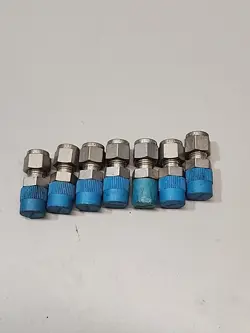 *MIXED LOT OF 7* SWAGELOK 316 * 2 - 316 ITY , 5 - 316 KRI *