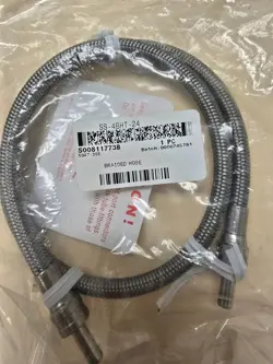 SWAGELOK SS-4BHT-24 BRAIDED HOSE ASSEMBLY, 1/4 IN 22.2 IN. (56.4 CM)