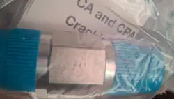 SWAGELOK SS-8CPA2-50 STAINLESS STEEL 1-PIECE POPPET CHECK VALVE 50-150PSI