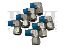 NEW SWAGELOK SS-810-2-6 SS MALE ELBOW 1/2 IN TUBE OD X 3/8 IN MNPT ( LOT OF 7 )