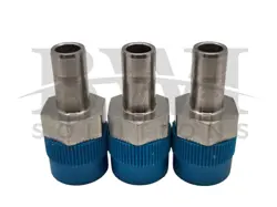 NEW SWAGELOK SS-6-TA-1-6 SS MALE TUBE ADAPTER 3/8 TUBE OD X 3/8 MNPT LOT OF 3