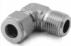 SWAGELOK STAINLESS STEEL ELBOW FITTING, 3/8