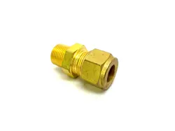 SWAGELOK B-810-1-6 BRASS COMPRESSION TUBE FITTING 1/2