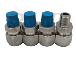 NEW SWAGELOK SS-810-1-4 SS MALE CONNECTOR 1/2 TUBE OD X 1/4 MNPT ( LOT OF 4 )