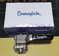 1PCS NEW  SWAGELOK  SS-63TF8   3-PIECE 60 SERIES BALL VALVE  DHL SHIPPING；