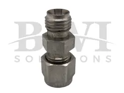 NEW SWAGELOK SS-400-6 STAINLESS STEEL TUBE FITTING UNION, 1/4 TUBE