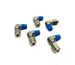 SWAGELOK SS-200-2-2 SS TUBE FITTING, MALE ELBOW 1/8