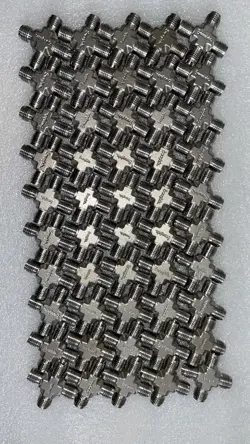 50 COUNT 1/4 SWAGELOK UNION CROSS SS-400-4 316 FITTING NO NUTS/FERRULES