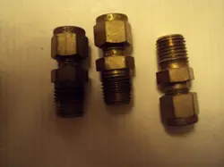B-400-1-4, SWAGELOK MALE CONNECTOR 1/4