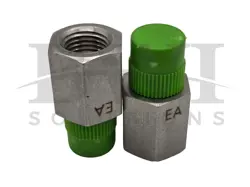 NEW SWAGELOK SS-4-SA-EA SS SNUBBER/GAUGE PROTECTOR 1/4 FNPT X 1/4 MNPT LOT OF 2