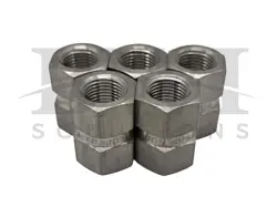 NEW SWAGELOK SS-2-HCG STAINLESS STEEL HEX COUPLING 1/8 FNPT SS2HCG ( LOT OF 5 )