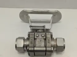 SWAGELOK SS-T63MS12-K 60 OVAL LATCH SERIES THERMAL SERVICE BALL VALVE NNB