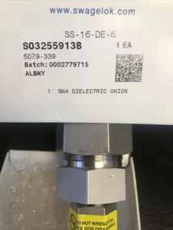 DIELECTRIC UNION. EA.