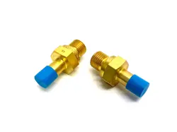SWAGELOK B-6-TA-1-4 BRASS TUBE FITTING 3/8