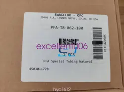 BRAND NEW SWAGELOK PFA-T8-062-100 TEFLON TUBING PFA-T8-062-100#YC/