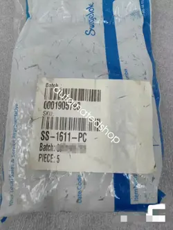 1PC NEW SWAGELOK SS-1611-PC STAINLESS STEEL TUBE FITTINGS SHIPPING DHL OR FEDEX