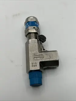 SWAGELOK SS-4R3A5 RELIEF VALVE 50 TO 350 PSIG SET PRESSURE BLUE, 1/4