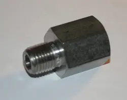 1/4 MNPT X 3/8 FNPT 316SS REDUCING ADAPTER PIPE FITTING SWAGELOK CAJON SS-6-RA-4