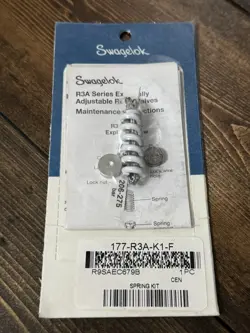 SWAGELOK 177-R3A-K1-F WHITE SPRING KIT FOR R3A SERIES PROPORTIONAL RELIEF VALVES