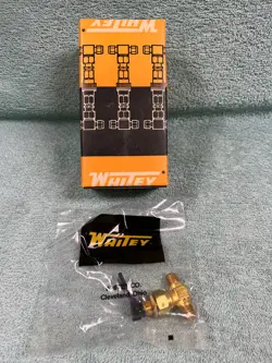 WHITEY SWAGELOK B-OGM2 BRASS TOGGLE VALVE 1/8 NPT BRAND NEW IN SEALED PACK