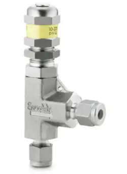 SWAGELOK SS-RL3S4 LOW PRESSURE RELIEF VALVE, 316 SS, BRAND NEW