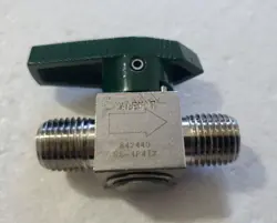 SWAGELOK SS-4P4T2 QUARTER TURN PLUG VALVE 1/4